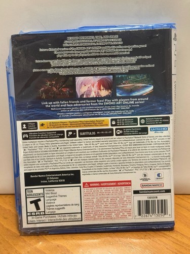 Sword Art Online Fractured Daydream - Sony PlayStation 5 PS5 (Hülle beschädigt) - Bild 5 von 5