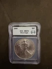 2000 American Silver Eagle ICG Graded MS70 Beautiful 1 Ounce Coin