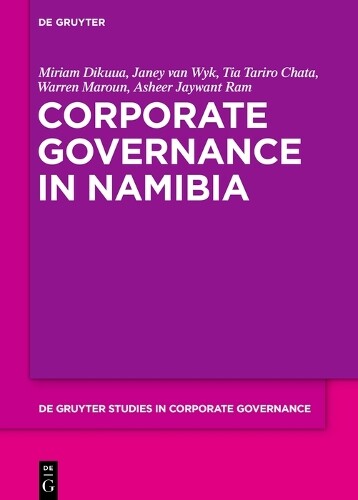 Miriam Dikuua Janey Wyk Tia Chata Warren Mar Corporate Gover (Copertina rigida)