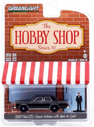 1:64 The Hobby Shop Series 10 1987 Ford LTD Crown Victoria Greenlight