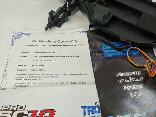 NEW: Team Associated Pro2 SC10 1/10 2WD Short Course Truck Roller Slider w/Servo - Picture 2 of 17