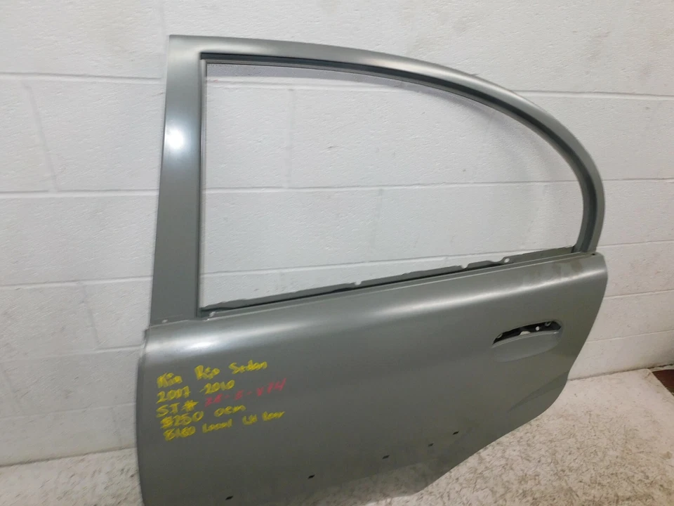 2007 2008 2009 2010 KIA RIO SEDAN LEFT SIDE REAR DOOR SHELL OEM Foto 2 de 4