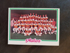 HOUSTON ASTROS TEAM CHECKLIST CARD 1978 TOPPS BASEBALL CARD #112 UNMARKED