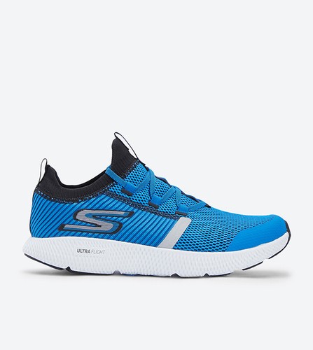 Skechers Men's GoRun Horizon Athletic Shoes 55217 Blue/Black Size 9 US BX68 - Foto 2 di 5
