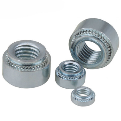M2-M10 Self-Clinching Stamping Rivet Insert Sheet Metal Nuts Zinc Plated Steel