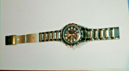 OROLOGIO UOMO FOSSIL BLUE CH-2470 CRONOGRAFO ACCIAIO 10ATM - Foto 10 di 11