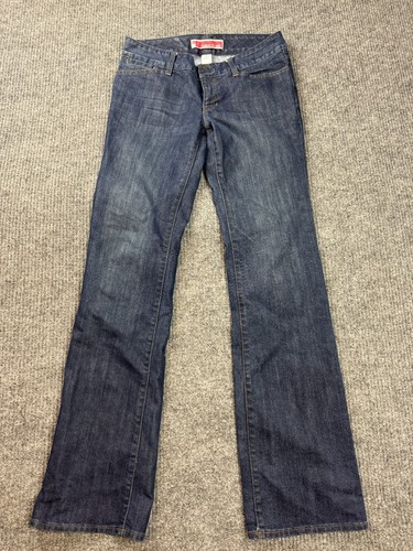 Gap Curvy Flare Jeans Women's 2 Blue Cotton Blend Mid Rise Medium Wash 5-Pocket