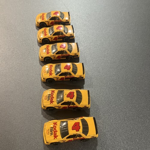 Lot Of 6 - Ernie Irvan #4 Kodak Gold Film 1990 Chevrolet Lumina Matchbox 1:64 - Picture 4 of 7
