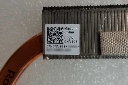 Disipador térmico CPU Dell 1525 original 0NN198, NN198 - Imagen 3 de 3