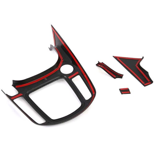 Carbon Fiber Interior Gear Shift Panel Frame Cover Trim For Kia Seltos 2020-2023 - Picture 7 of 9