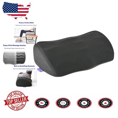 Luxurious Ergonomic Foot Rest with Raised WaveMassage for Back & Hip Pain Relief
