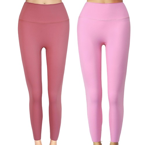 9 Color Yoga Leggings Back Pocket for Women High Waist Soft Workout Yoga Pants - Picture 3 of 60