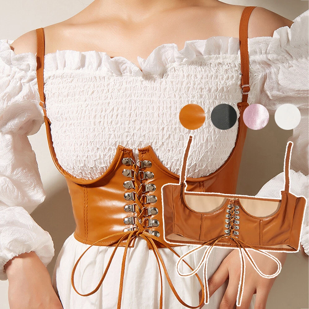 Lace up shop waist belt