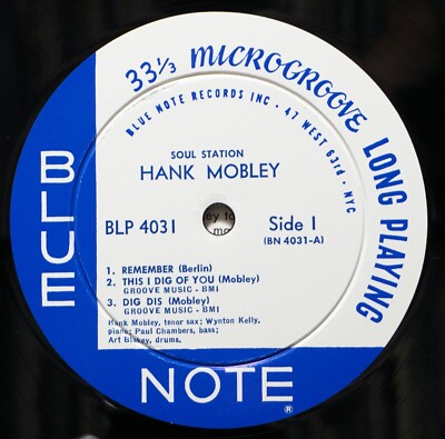 【ＬＰ】HANK MOBLEY Soul Station DBLP-004 HANK MOBLEY 