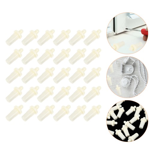 50PCS White Shutter Repair Pin Shutter Latch Indoor Window Shutters Universal - Picture 11 of 12