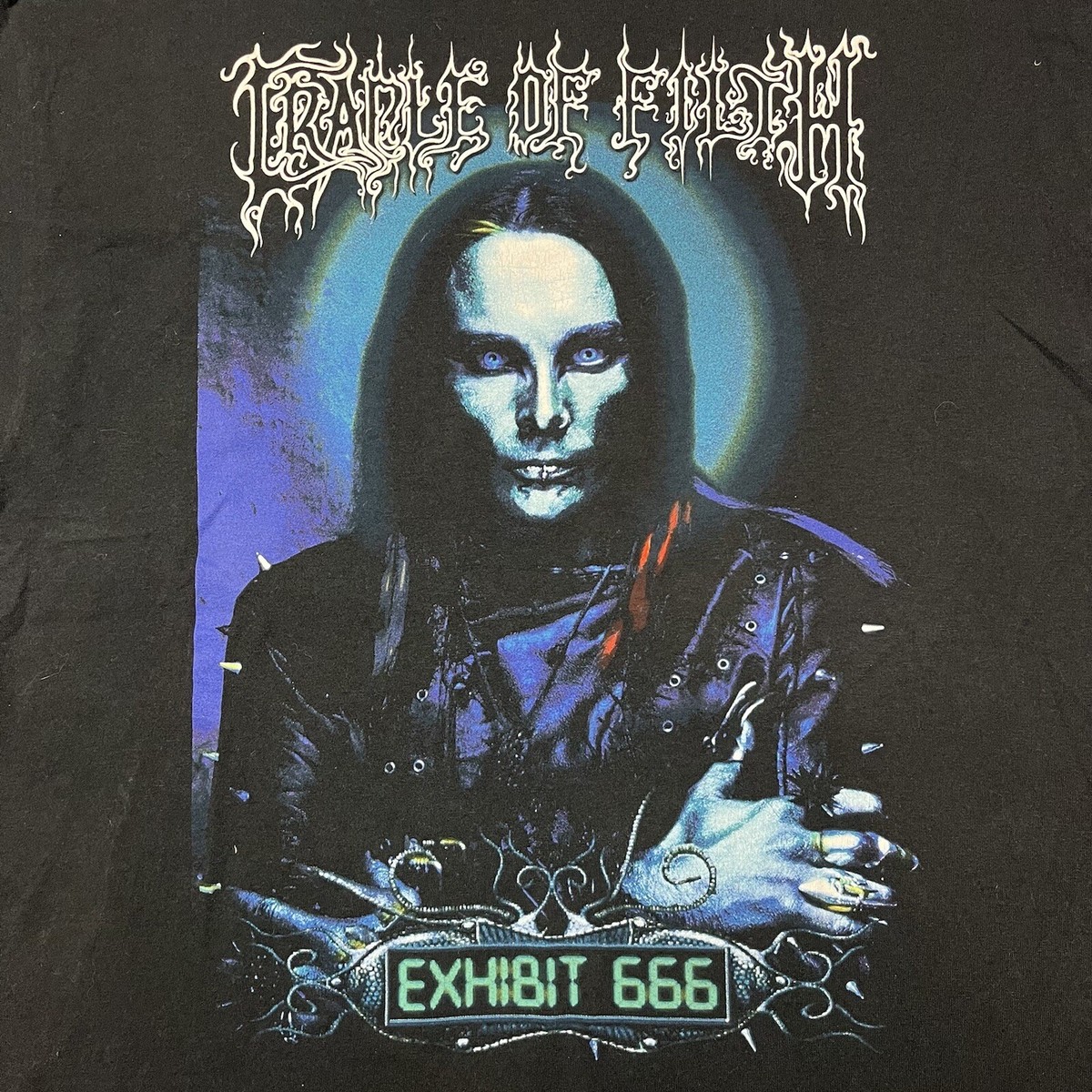 【*郎様 希少Cradle of Filth Exhibit 666 01sヴィ Vintage Cradle of Filth Exhibit 666 T Shirt XL | eBay