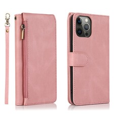 Leder Klapp Handy Hülle Tasche für iPhone XR Xs Max 11 12 13 14 15 16 Pro Max 8