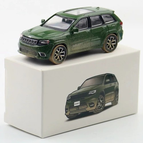 1:64 Jeeps Grand Cherokee SUV Alloy Car Model Diecast Metal Toy Off-road - Picture 15 of 20