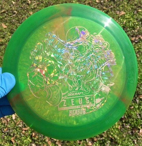 Discraft Ledgestone Z Swirl Zeus #1 Double Stamp Limited Ed 176 Disc Golf Driver - Picture 2 of 22