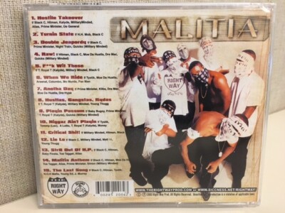 R.B.L. Posse Presents Malitia Muzik by Rightway Militia (CD, 2003