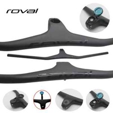 Mountain Bike Carbon Integrated Handlebar with Stem 28.6mm -17 Degree 660 800mm