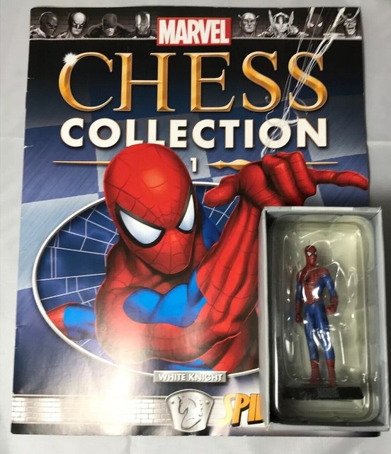 IRON MAN Figurine Marvel Chess Collection Eaglemoss Statue Avengers DAMAGED