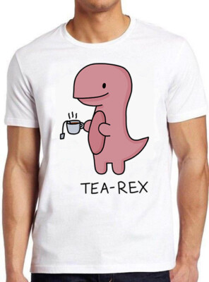 T-Shirt Tea-Rex T. Rex Dinosaurier Tee lustig Meme Geschenk Tee Gamer Kult Film M750