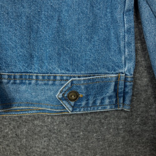 Vintage Studio Ease Denim Jean Jacket Women's Size 10 Cotton Long Sleeve 90s - Picture 12 of 15