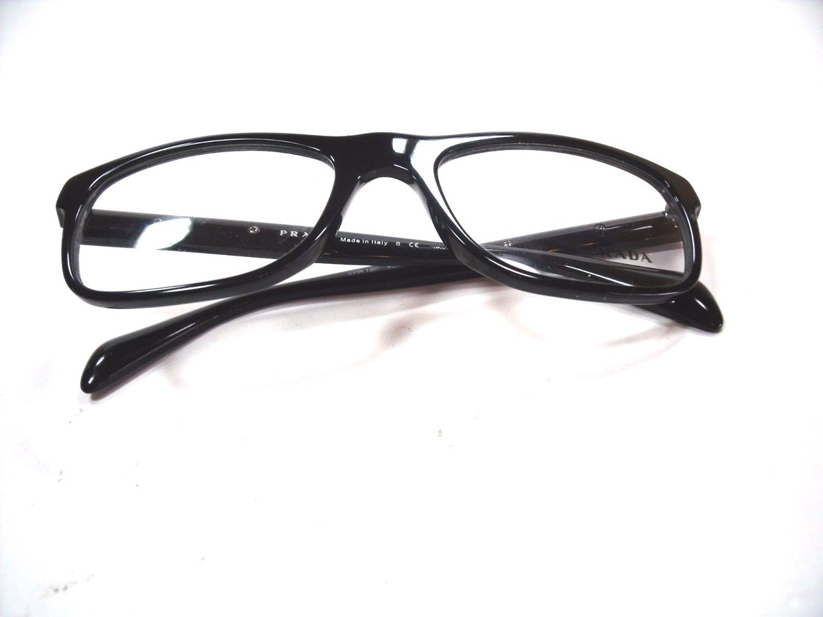 Price Prada Reading Frames Prada Eyeglasses VPR 19P Black 1AB-1O1