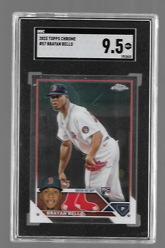 2023 Topps Chrome - Brayan Bello #57 (RC) SGC 9.5