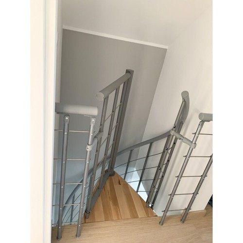 VENEZIA Scala a Spirale Smart da Interno Grigio Faggio 100 cm - Foto 6 di 9