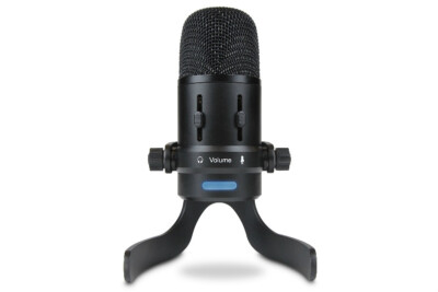 Cyber Acoustics USB Mikrofon | Kondensatormikrofon für PC Mac Podcast Gaming