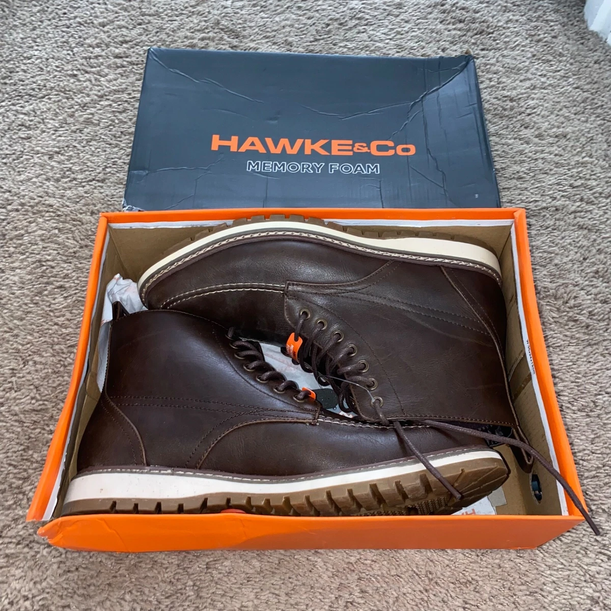 Hawke and co memory foam sale boots
