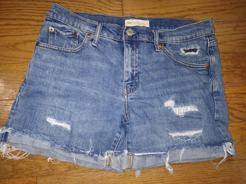 Gap Women's Cut Off Denim Shorts, Size 27/4, Super Great Fit & Stylish