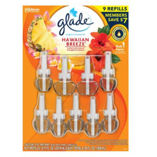 Glade Plugins Scented Essential Oil Refills 6.39 Fl. Oz., 9 Ct.