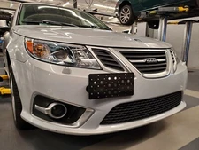 Front Bumper Tow Hook License Plate Mount Bracket For Saab 9-3 2003-2011 New 