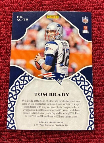 2017 Panini Tom Brady ACCOLADES card #AC-TB (.0429) - 第 3/3 張圖片