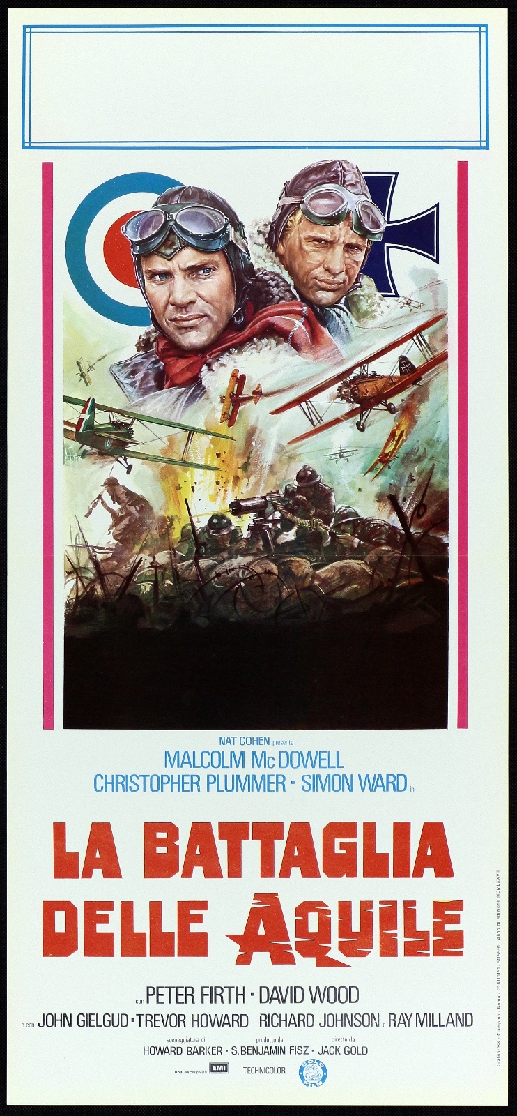 Locandina originale film La battaglia delle aquile (1976) - Regia di Jack Gold