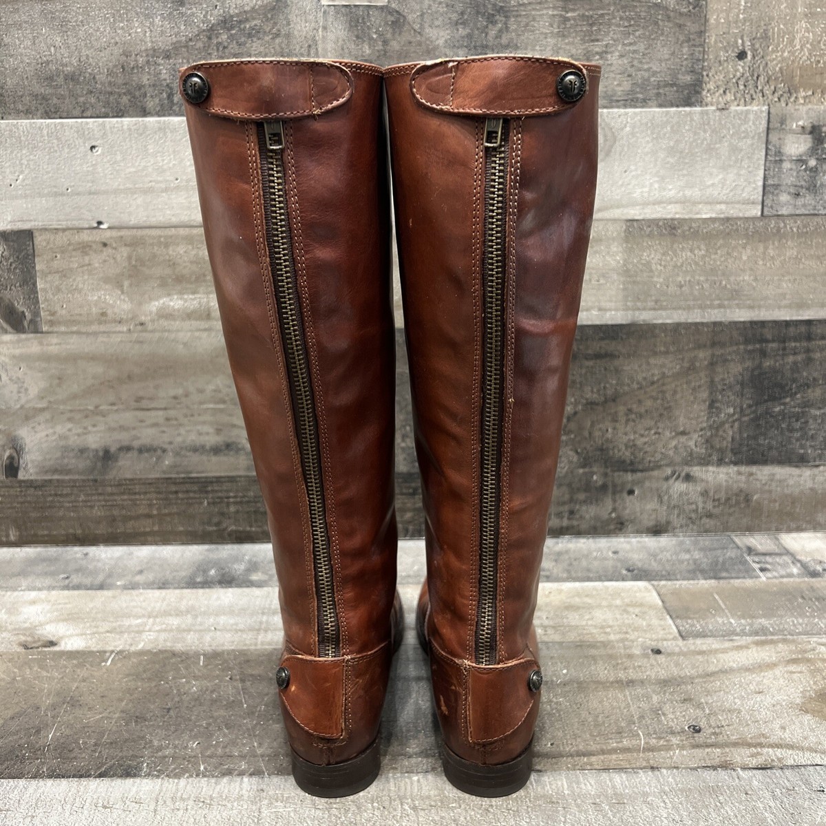 Vintage Frye ブラウン ロングブーツ 6 B Vintage Frye ブラウン ロングブーツ 6 B