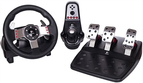 Logitech G27 Racing Wheel + Pedal & Shift w/PSU Grade Good