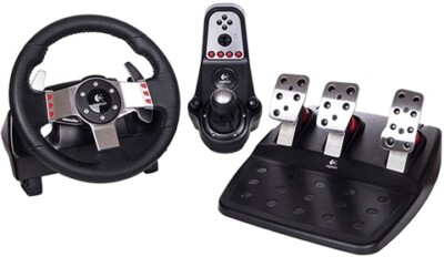 PlayStation3 - Logitech G27 レーシングホイール Logitech G27 Racing Wheel + Pedal & Shift w/PSU Grade Good