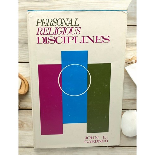 Personal Religious Disciplines John E Gardner 1966 HCDJ 1st Ed Christian Book - Imagen 1 de 7
