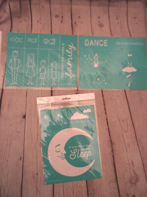 Chalk Couture Transfer Size B Choice Together We Make Family, Let Me Sleep Dance