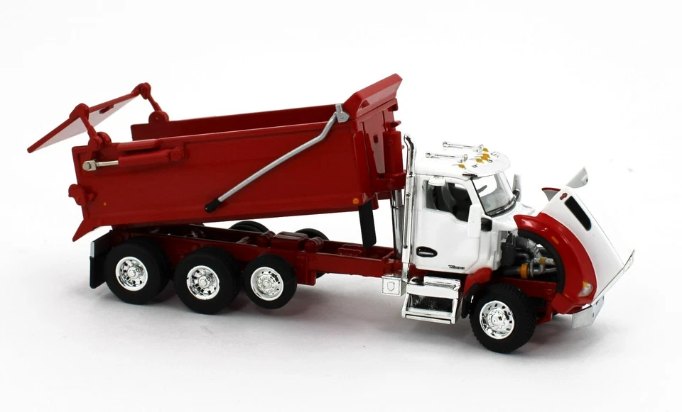 2022 DCP 1:64 *WHITE &RED* Kenworth T880 Rogue Dump Truck NIB - Image 4 of 4