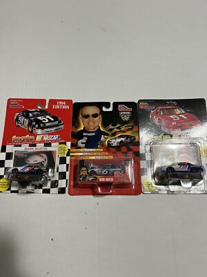 RACING CHAMPIONS 1995 Edition MARK MARTIN Die-Cast 1:64 NASCAR #6 Lot Of 3