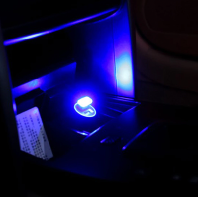 USB LED Auto-interieur Atmosfeerlamp, Draagbare LED Nachtlamp