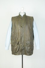 Barbour Westmorland Wax Hunting Olive Vest Gi...