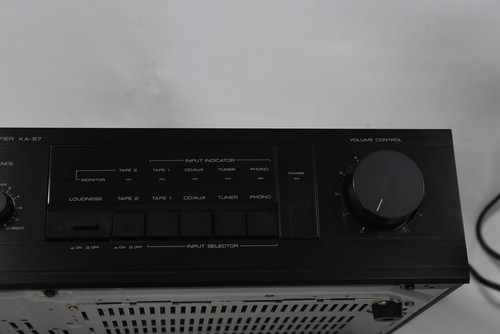 Kenwood KA-57 Stereo Integrated Amplifier & KT-57 Tuner - Vintage Japan 1980's - Picture 7 of 17