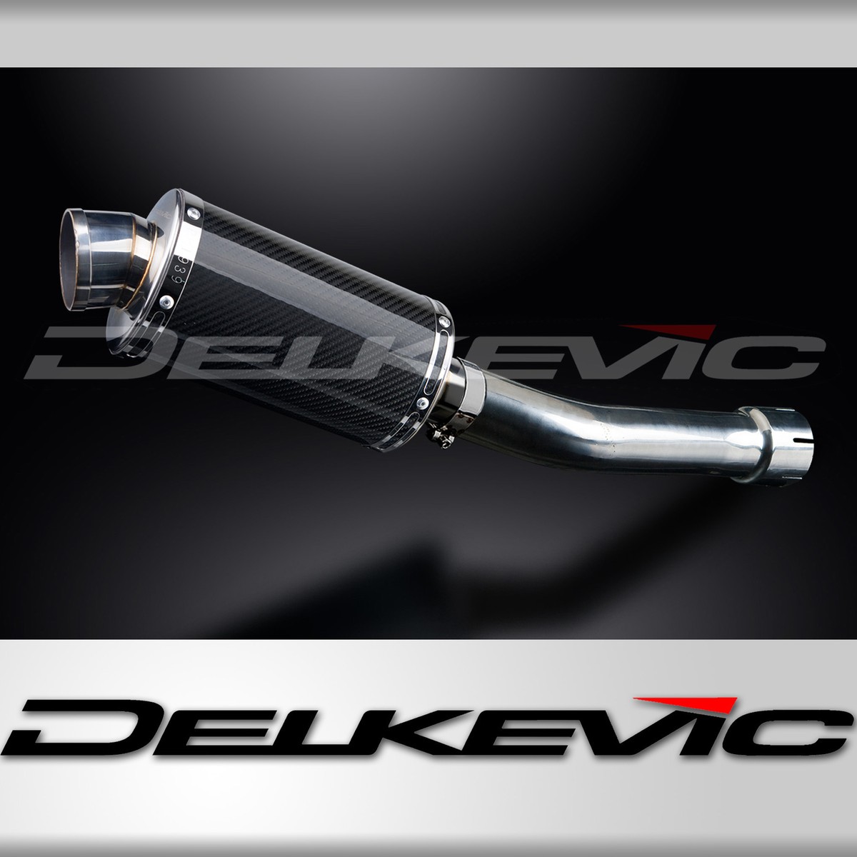 YAMAHA　FZ-1フェザー DELKEVICスリップオンマフラー Yamaha FZ-1 Fazer FZS1000 2006-2014 Slip On 9