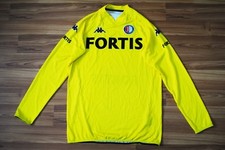 FEYENOORD GOALKEEPER FOOTBALL SHIRT 2005-2006 JERSEY LONGSLEEVE KAPPA YELLOW XL